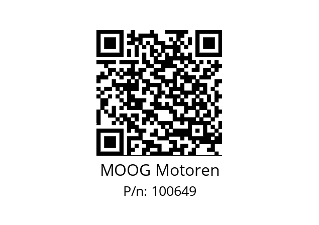   MOOG Motoren 100649