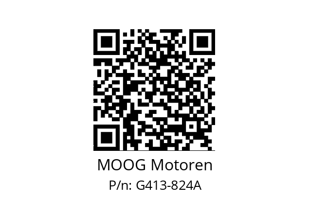   MOOG Motoren G413-824A