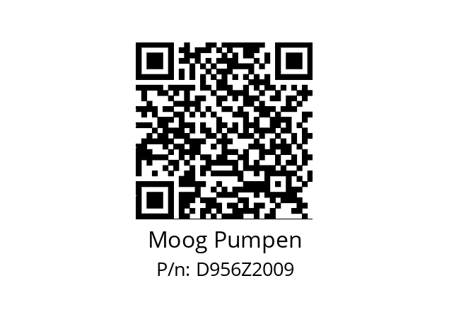   Moog Pumpen D956Z2009