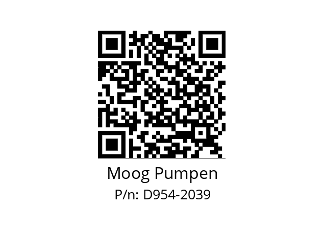   Moog Pumpen D954-2039