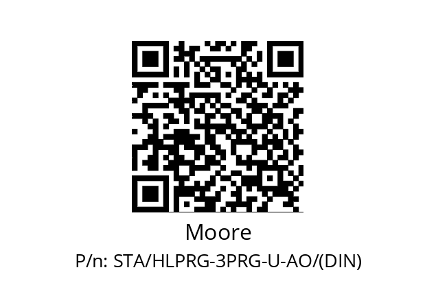   Moore STA/HLPRG-3PRG-U-AO/(DIN)