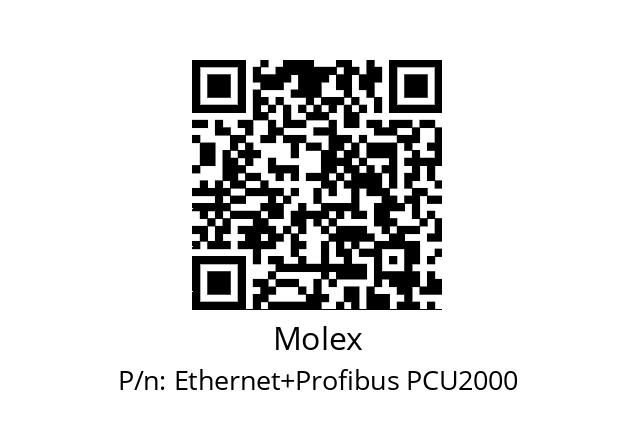   Molex Ethernet+Profibus PCU2000