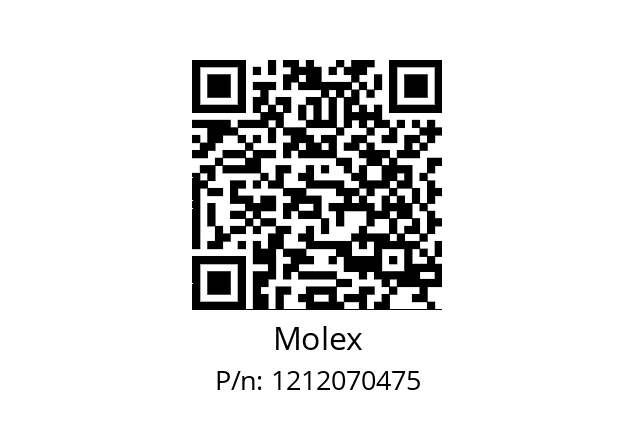   Molex 1212070475