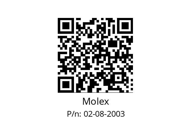   Molex 02-08-2003