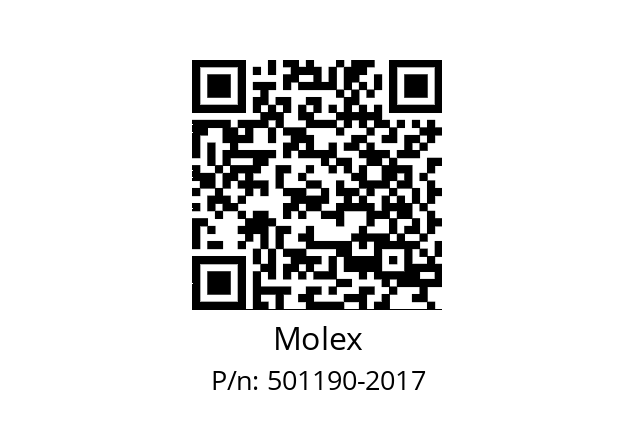   Molex 501190-2017