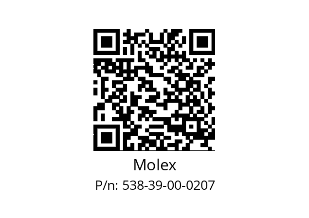   Molex 538-39-00-0207