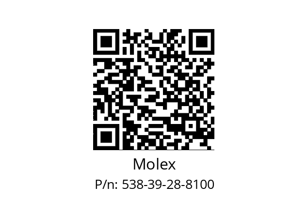   Molex 538-39-28-8100