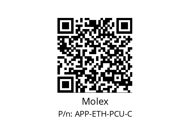   Molex APP-ETH-PCU-C