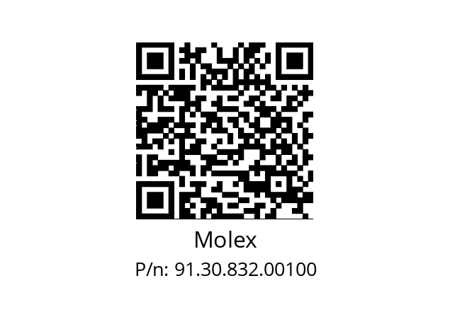   Molex 91.30.832.00100