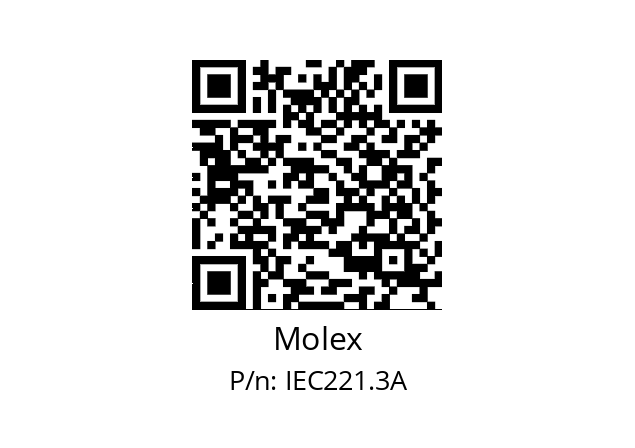   Molex IEC221.3A