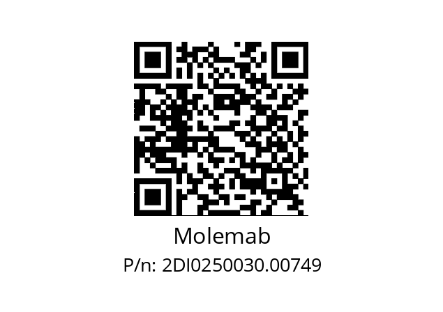   Molemab 2DI0250030.00749