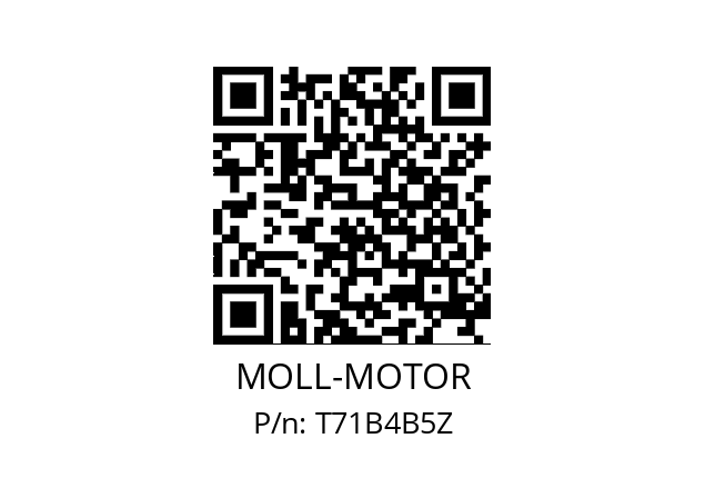   MOLL-MOTOR T71B4B5Z