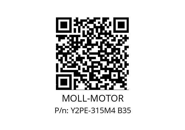   MOLL-MOTOR Y2PE-315M4 B35