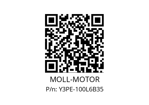   MOLL-MOTOR Y3PE-100L6B35