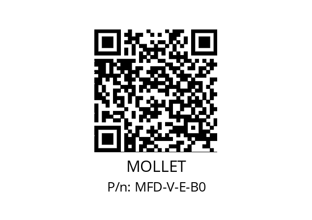   MOLLET MFD-V-E-B0