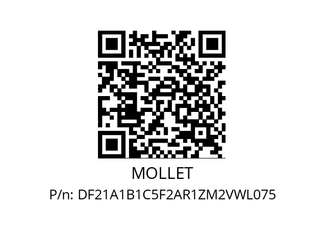   MOLLET DF21A1B1C5F2AR1ZM2VWL075