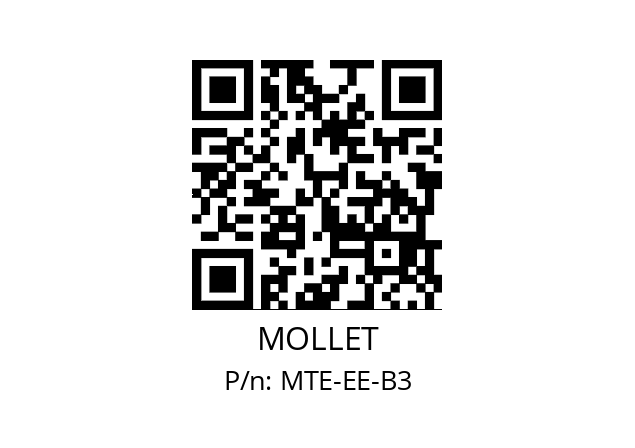   MOLLET МТЕ-ЕЕ-В3