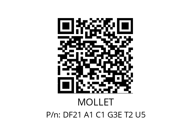   MOLLET DF21 A1 C1 G3E T2 U5