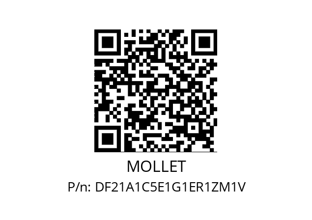   MOLLET DF21A1C5E1G1ER1ZM1V