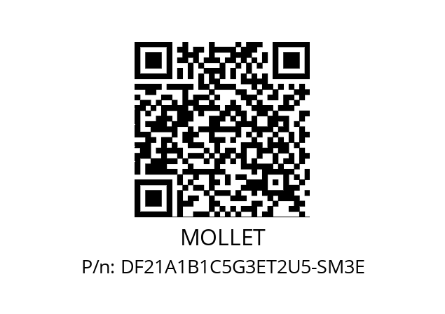   MOLLET DF21A1B1C5G3ET2U5-SM3E