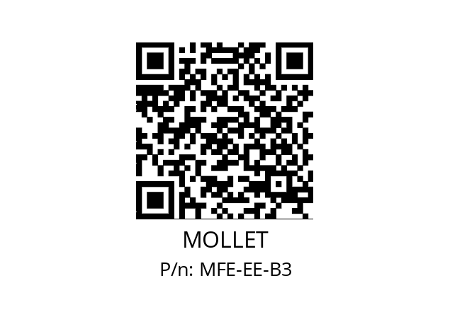   MOLLET MFE-EE-B3