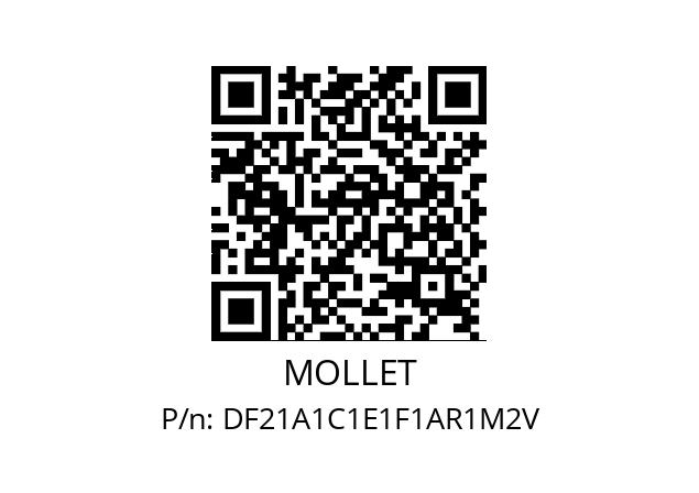   MOLLET DF21A1C1E1F1AR1M2V