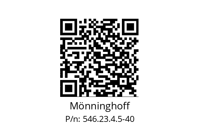   Mönninghoff 546.23.4.5-40