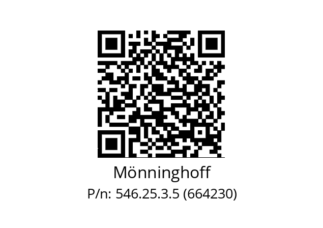   Mönninghoff 546.25.3.5 (664230)