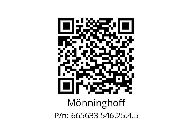   Mönninghoff 665633 546.25.4.5