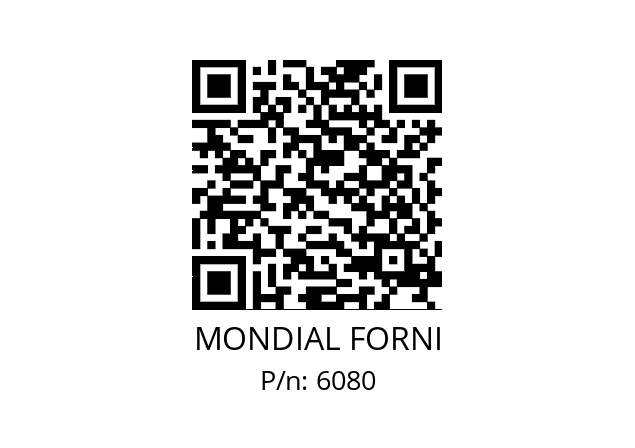   MONDIAL FORNI 6080