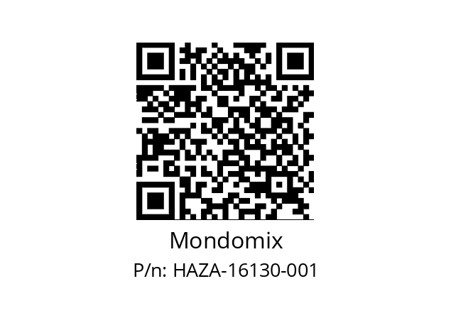   Mondomix HAZA-16130-001