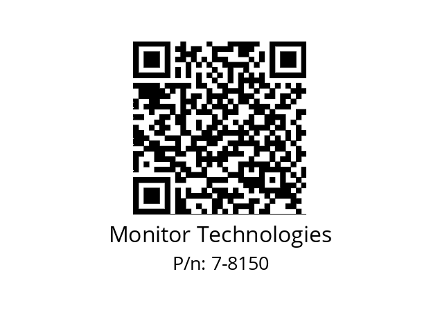   Monitor Technologies 7-8150