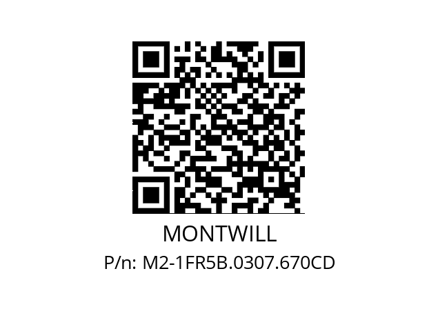   MONTWILL M2-1FR5B.0307.670CD