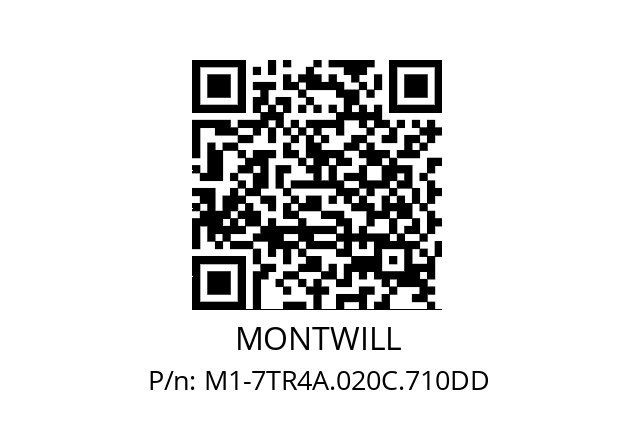   MONTWILL M1-7TR4A.020C.710DD