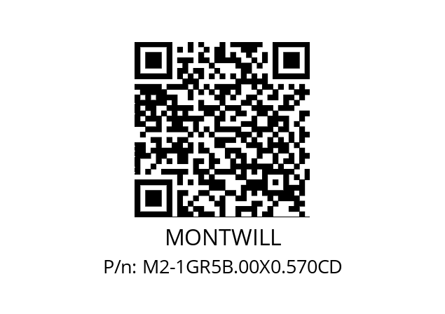   MONTWILL M2-1GR5B.00X0.570CD