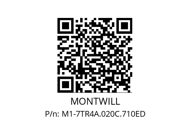   MONTWILL M1-7TR4A.020C.710ED