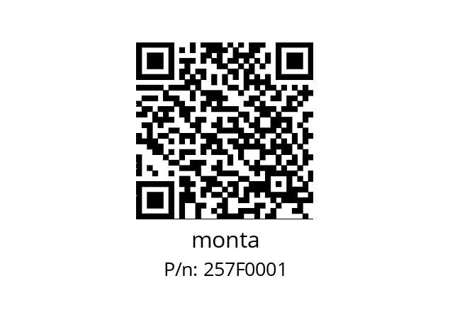   monta 257F0001