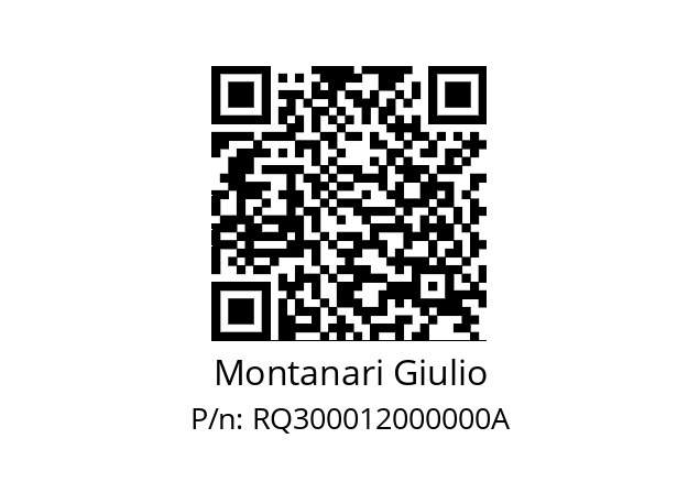   Montanari Giulio RQ300012000000A