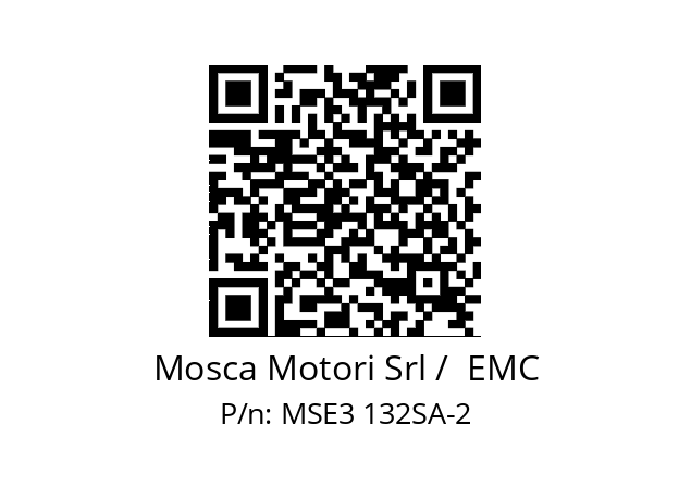   Mosca Motori Srl /  EMC MSE3 132SA-2