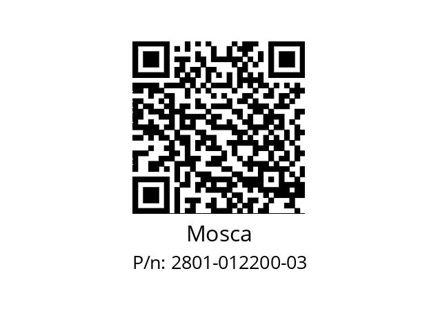   Mosca 2801-012200-03