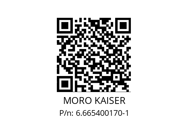   MORO KAISER 6.665400170-1