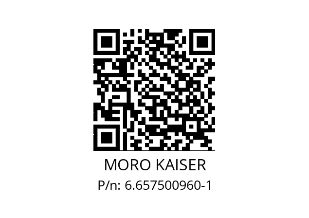   MORO KAISER 6.657500960-1