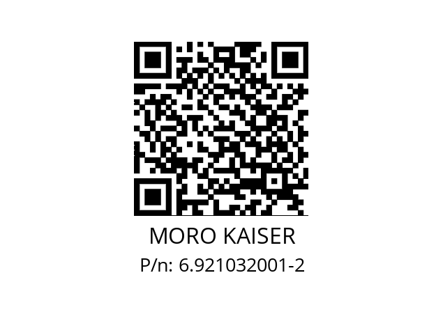   MORO KAISER 6.921032001-2