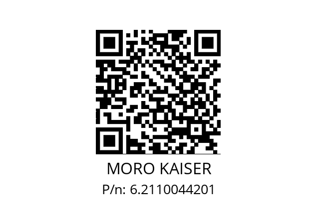   MORO KAISER 6.2110044201