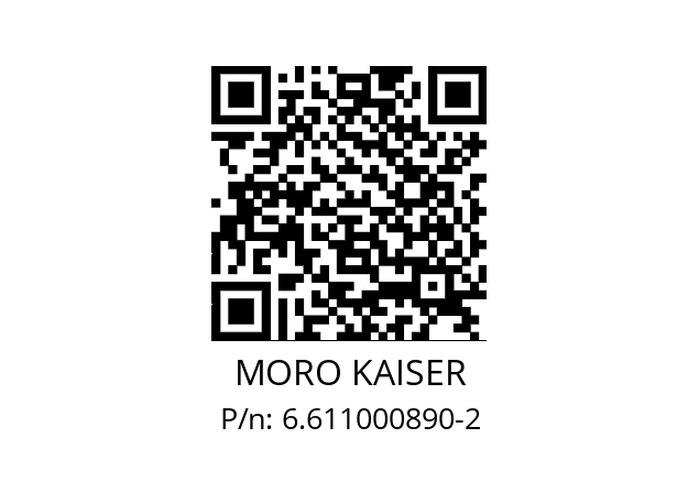   MORO KAISER 6.611000890-2