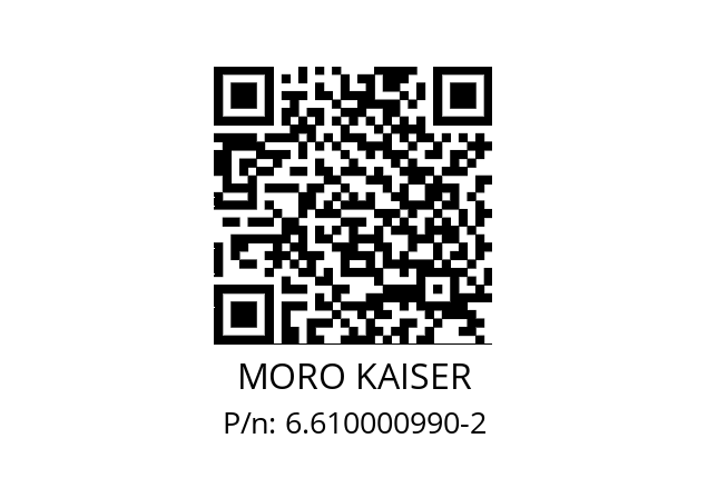   MORO KAISER 6.610000990-2