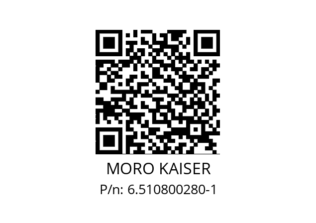   MORO KAISER 6.510800280-1