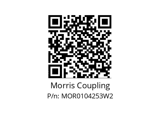   Morris Coupling MOR0104253W2