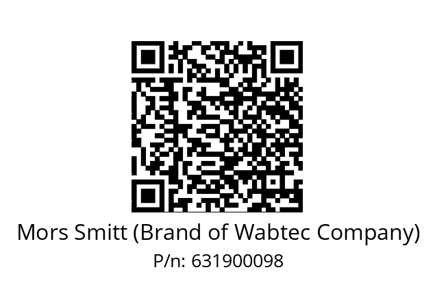   Mors Smitt (Brand of Wabtec Company) 631900098