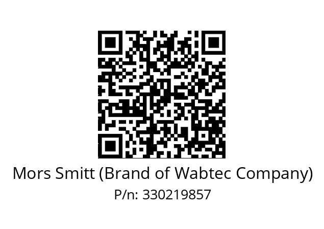   Mors Smitt (Brand of Wabtec Company) 330219857